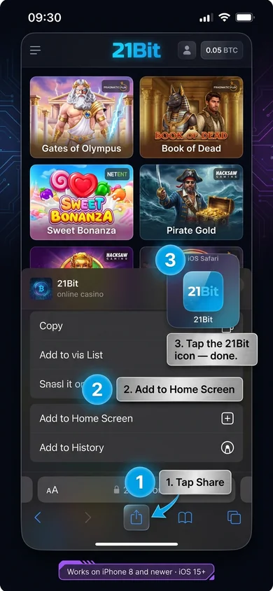 How to install 21Bit on iPhone – 21Bit
